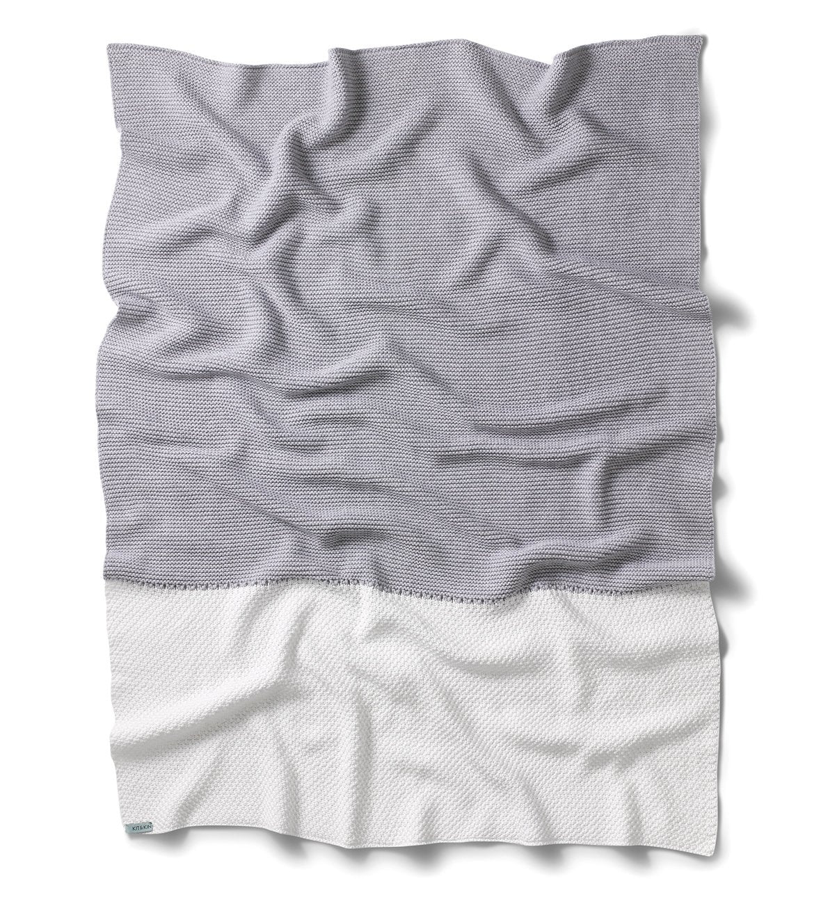 Naturally soft knitted blanket