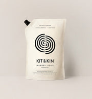 Kit & Kin non-toxic laundry detergent pouch for natural, plant-based hand and machine washing