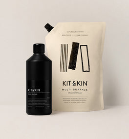 Kit & Kin non-toxic multi-surface cleaning refill bundle for everyday household cleaning