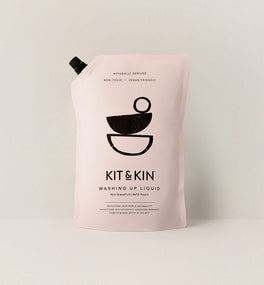 Kit & Kin non-toxic washing up liquid refill, plant-based cleaning products