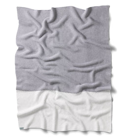 grey hat and blanket bundle